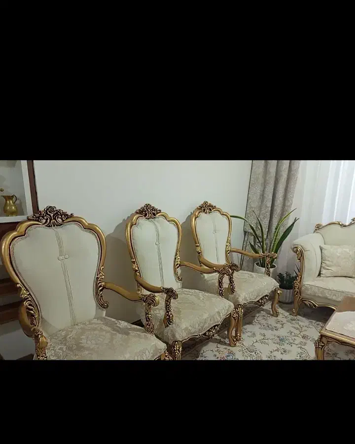 فروش مبل سلطنتی|مبلمان خانگی و میز عسلی|مشکین‌دشت, |دیوار