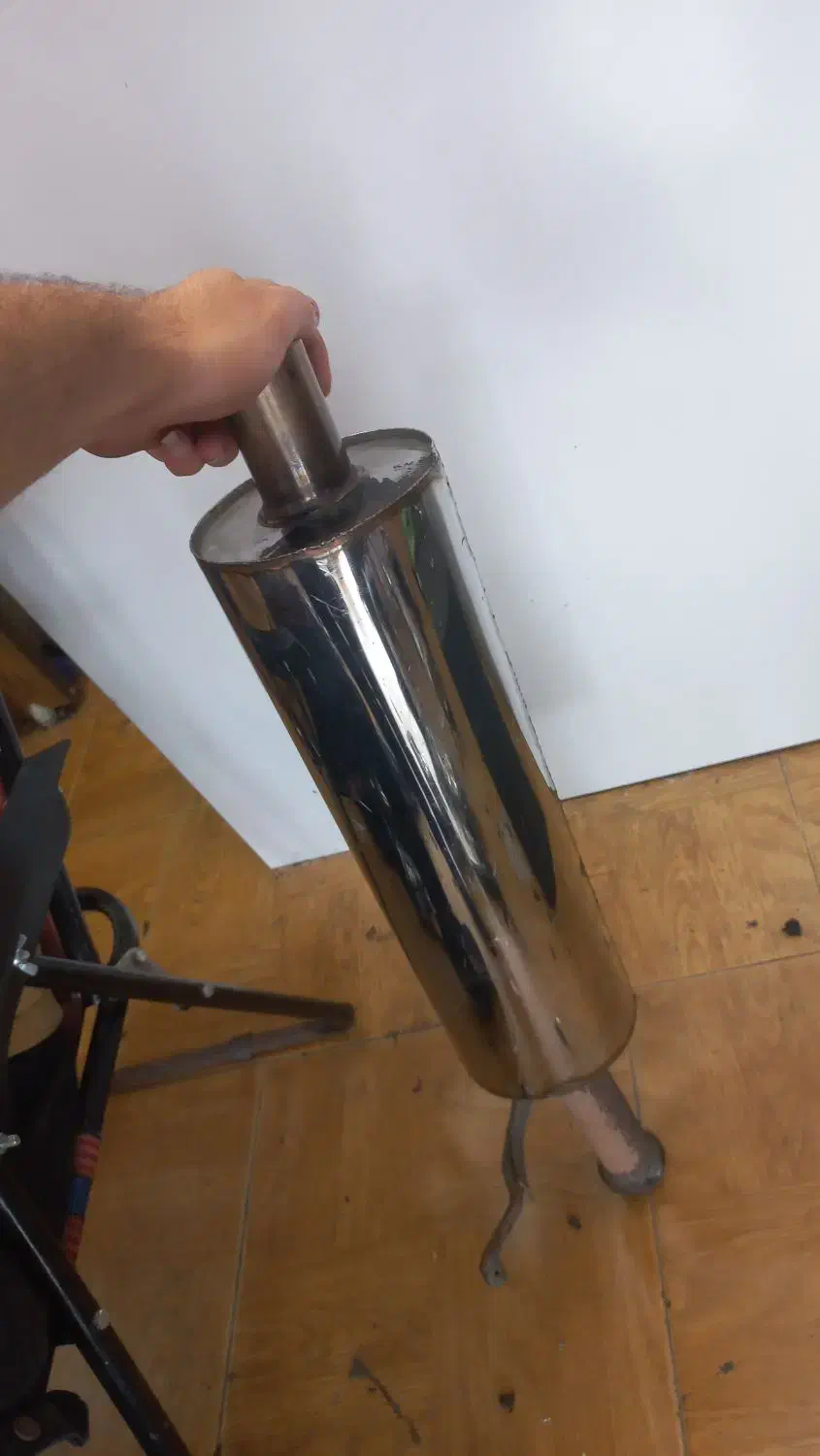 منبع اگزوز۱۰۶سایزپی اس تی استیل|قطعات یدکی و لوازم جانبی|رشت, جانبازان|دیوار