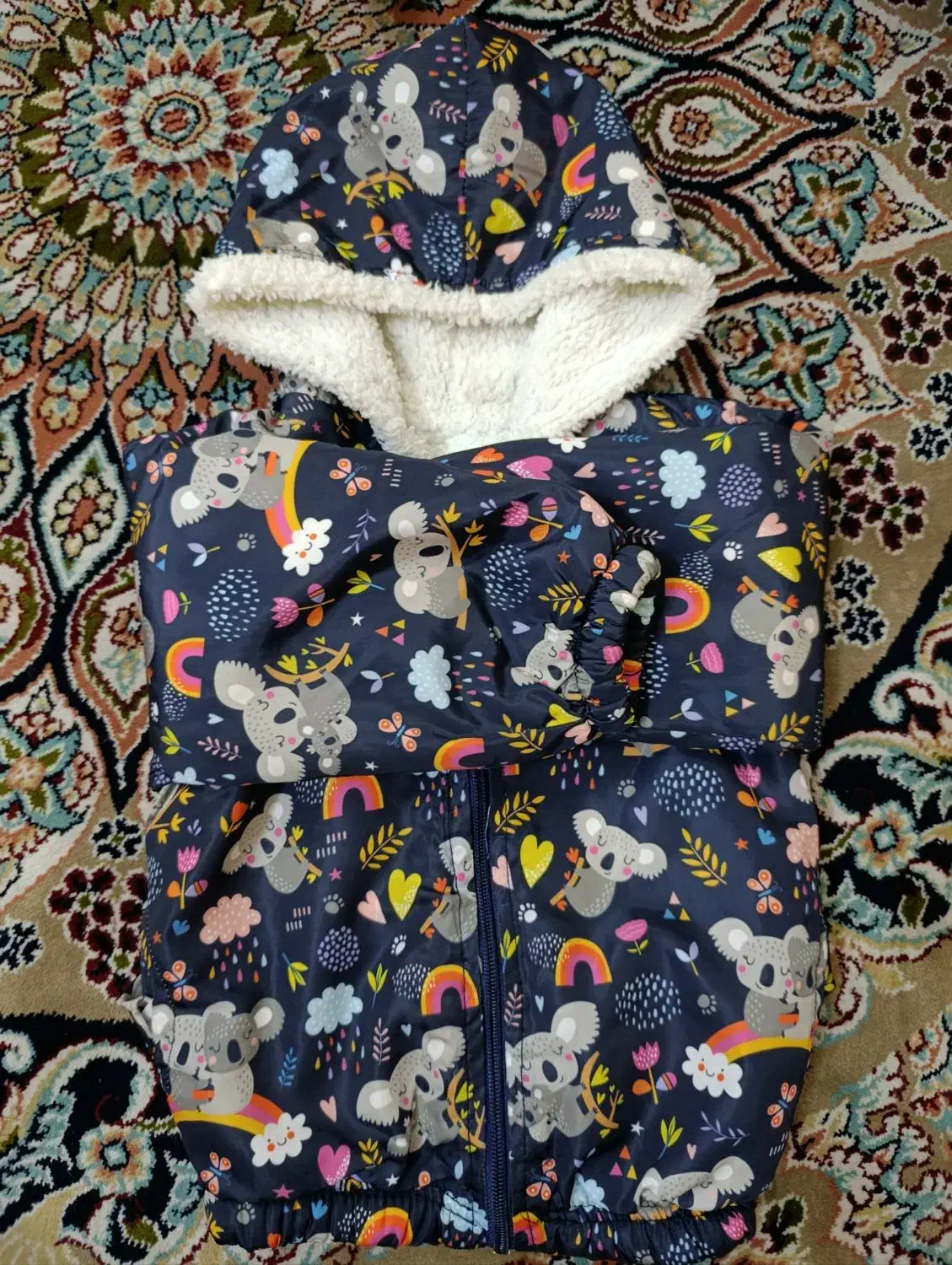 کاپشن بارونی طرح کوالا. بچگانه|لباس|مشهد, شهرک امام هادی (شهرک غرب)|دیوار