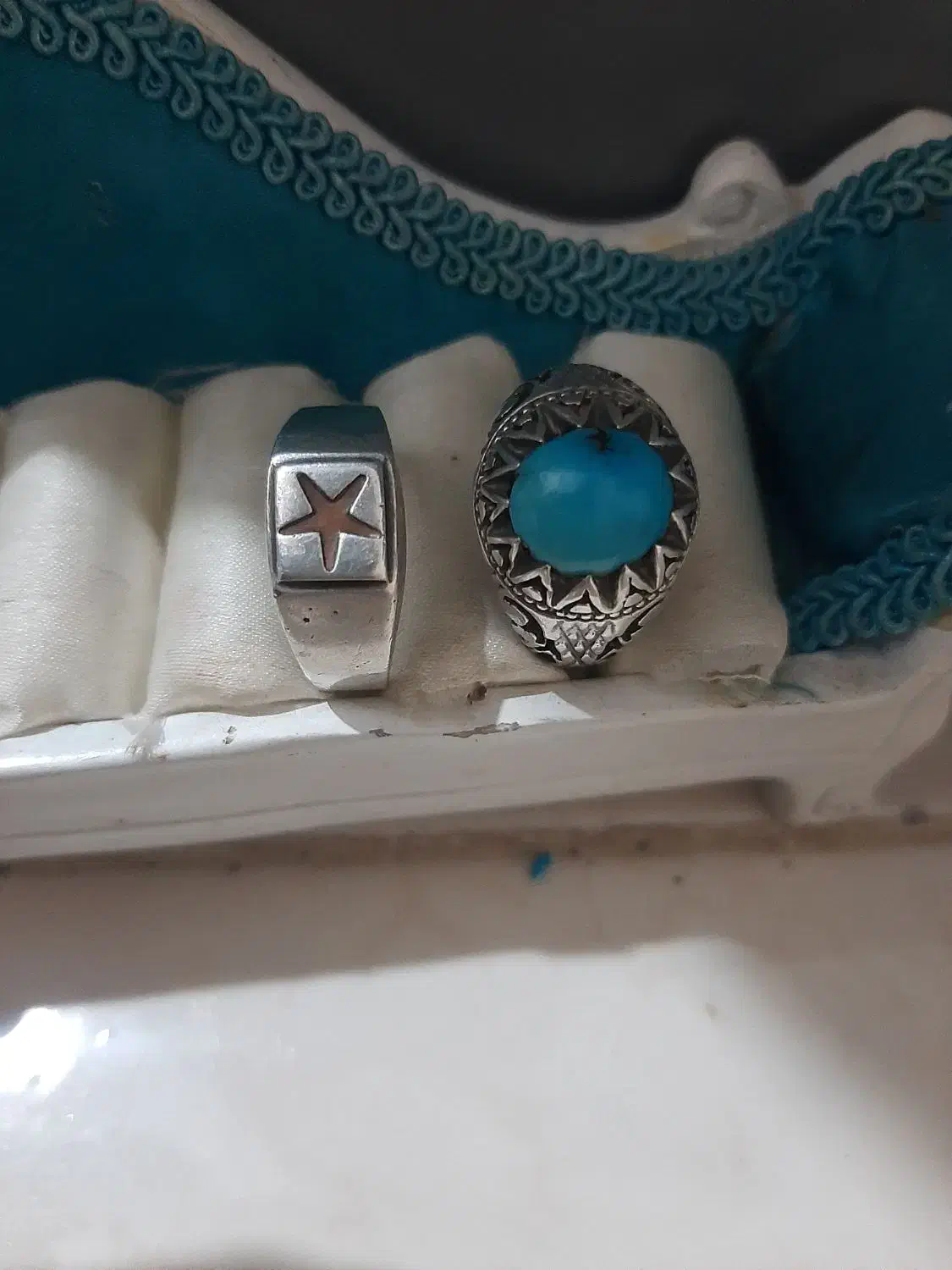 فروش دوعددانگشتر،فیروزه عجمی وحرزامامجواد|جواهرات|رباط‌کریم, رباط‌کریم|دیوار