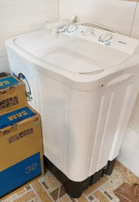 لباسشویی دوقلو فریدولین|ماشین لباسشویی و خشککن لباس|کمیجان, |دیوار