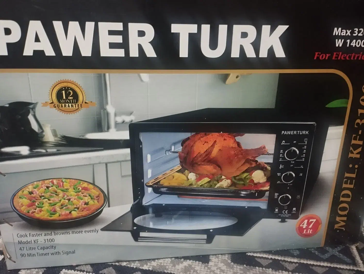 تستر مارک pawer turk|اجاق گاز و لوازم برقی پخت‌وپز|قم, سراجه (۱۵ خرداد)|دیوار