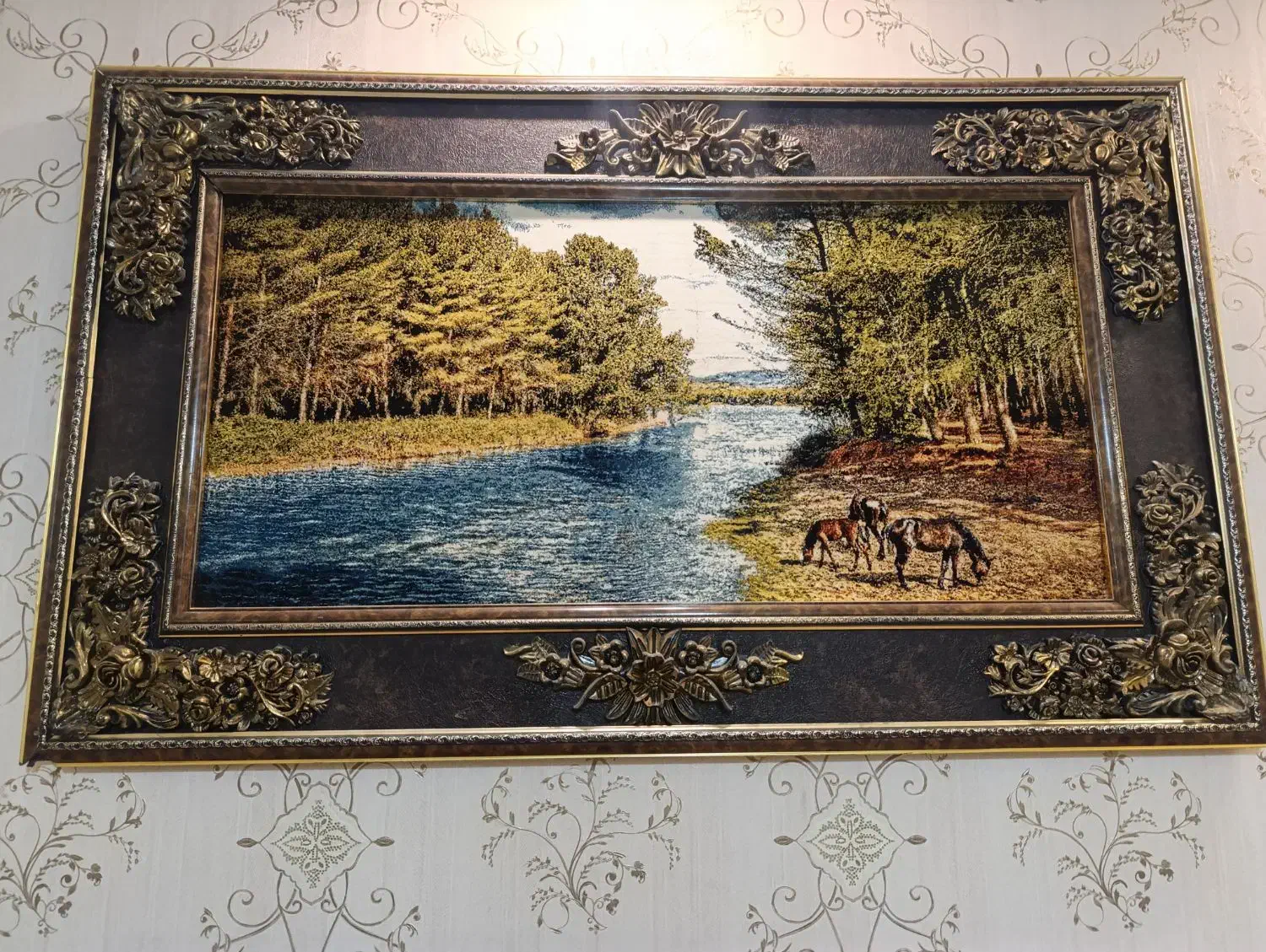 تابلو|تابلو فرش|کرمانشاه, |دیوار