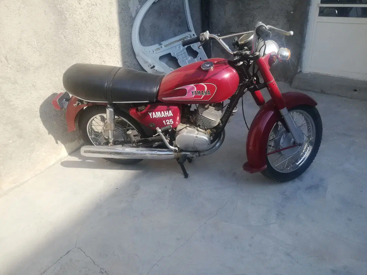 یک دستگاه موتور سیکلت یاماها ۱۲۵|موتورسیکلت|مسجد سلیمان, |دیوار