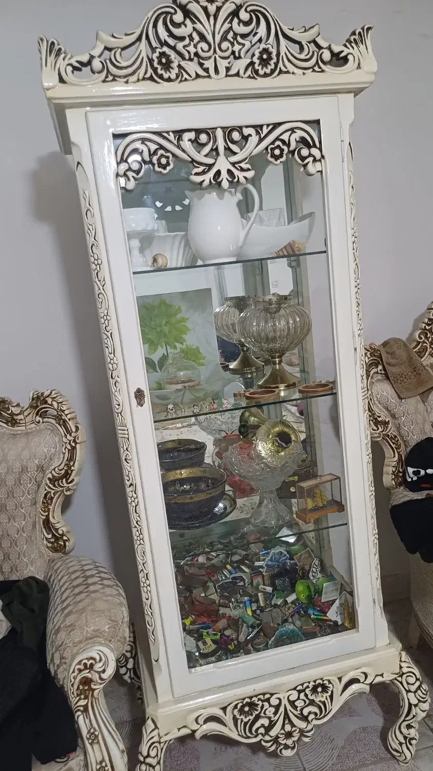 میز تلویزیون ساعت ایستاده ویترین|میز تلویزیون|تهران, خلازیر|دیوار