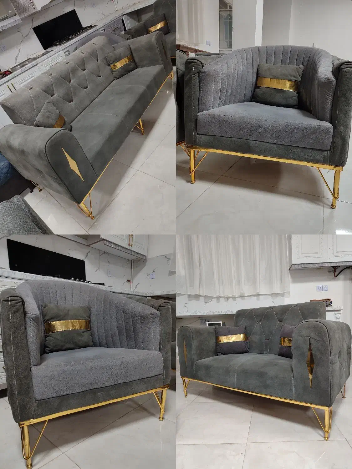 فروش مبل و مبلمان استوک درحد ۷ و ۸ نفره|مبلمان خانگی و میز عسلی|تربت جام, جامی|دیوار