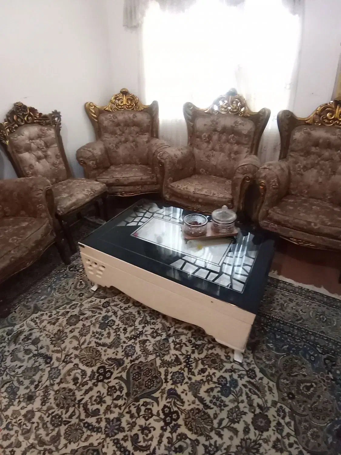 مبل۹نفره درحدنو۷۰میلیون|مبلمان خانگی و میز عسلی|آمل, |دیوار