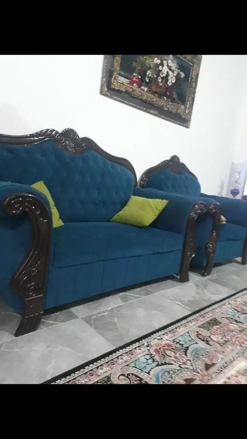 مبل هفت نفره فروش فوری با تخفیف عالی|مبلمان خانگی و میز عسلی|تالش, هشتپر|دیوار