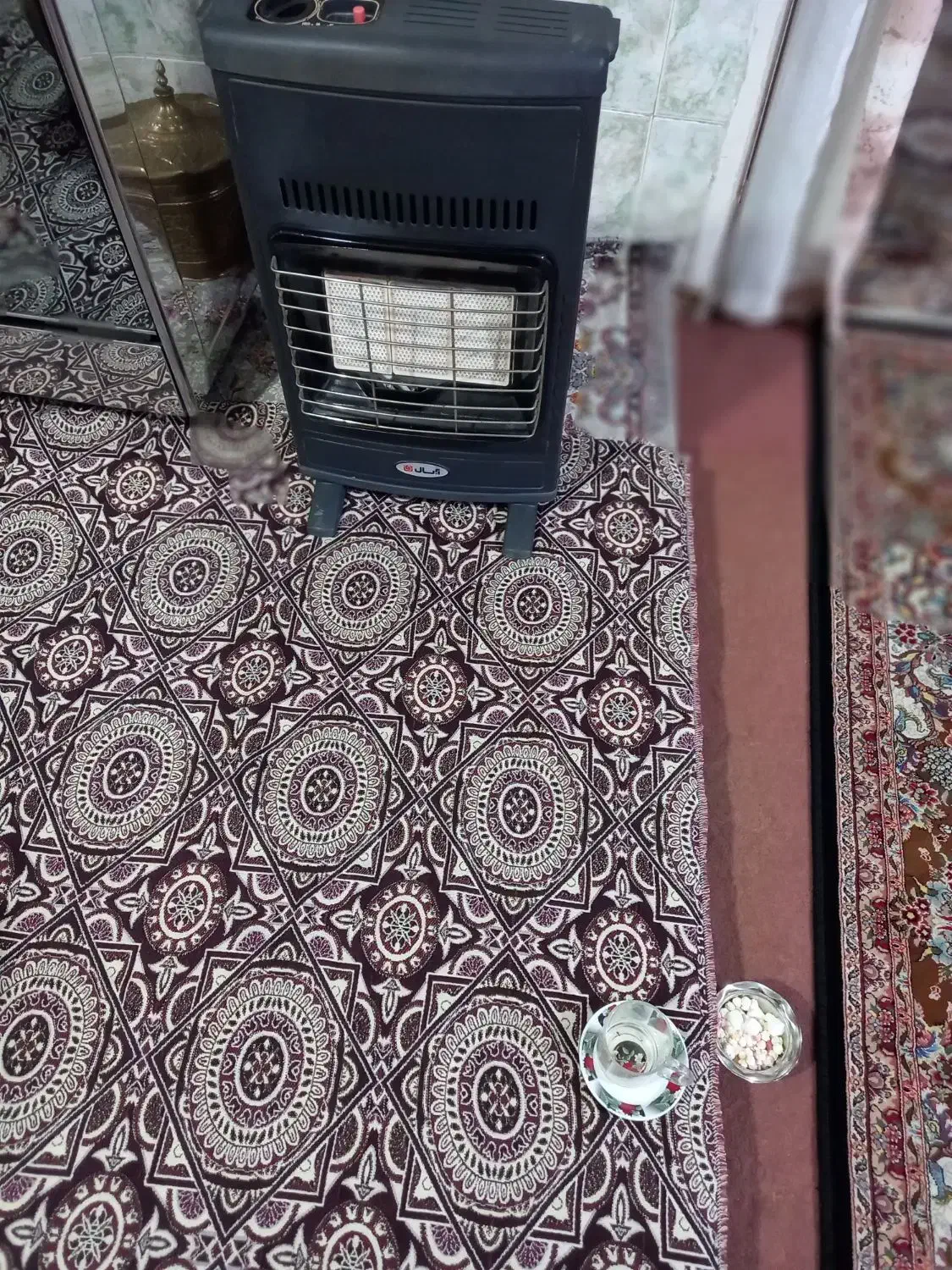 بخاری تابشی در نسیم شهر|بخاری، هیتر، شومینه|رباط‌کریم, رباط‌کریم|دیوار