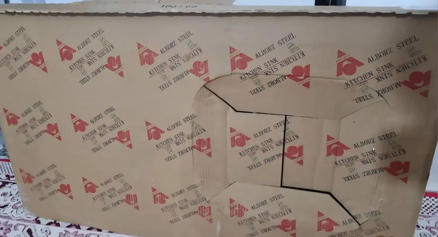 سینک ظرفشویی استیل البرز اصل|مصالح و تجهیزات ساختمان|ماکو, |دیوار