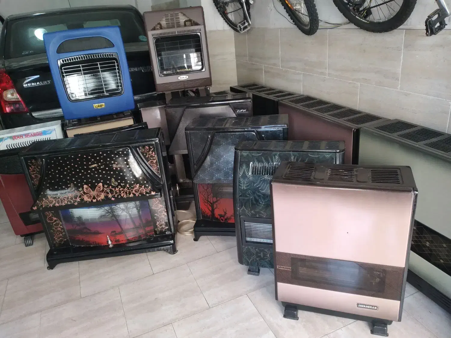 بخاری گازی نیک کالا و غیره(آدرس نوشتم)|بخاری، هیتر، شومینه|زنجان, |دیوار