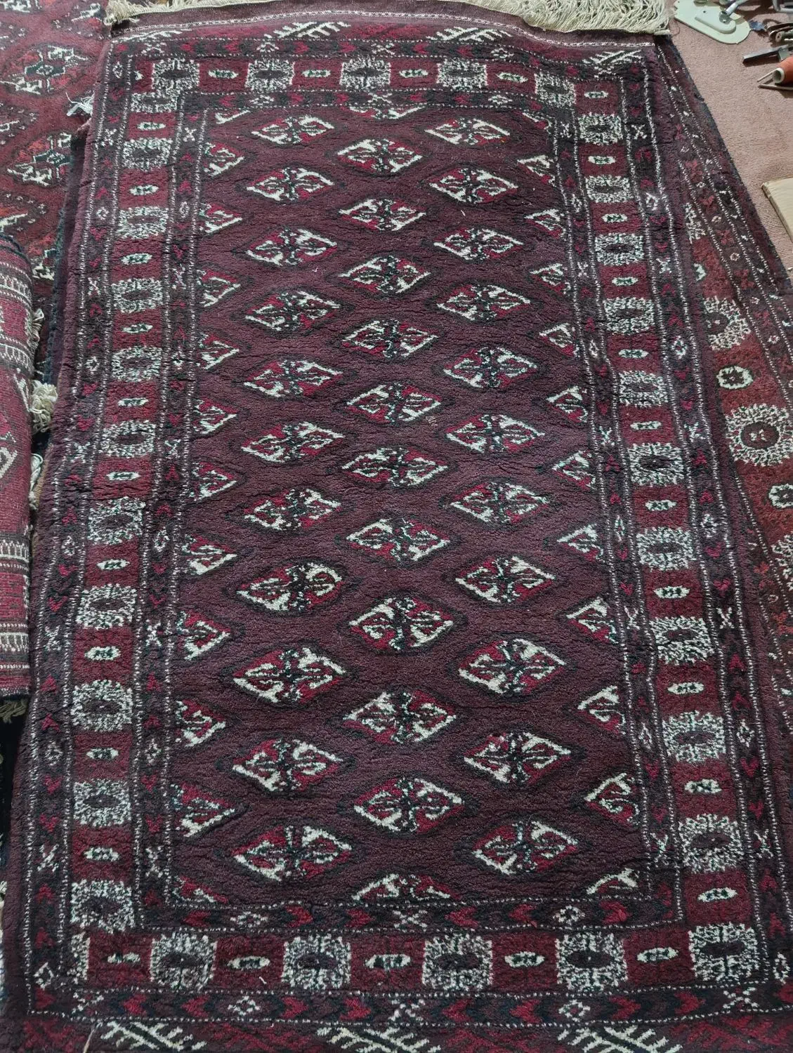 فرش دستبافت ترکمن قیمت 15/000/000ت|فرش|گنبد کاووس, |دیوار