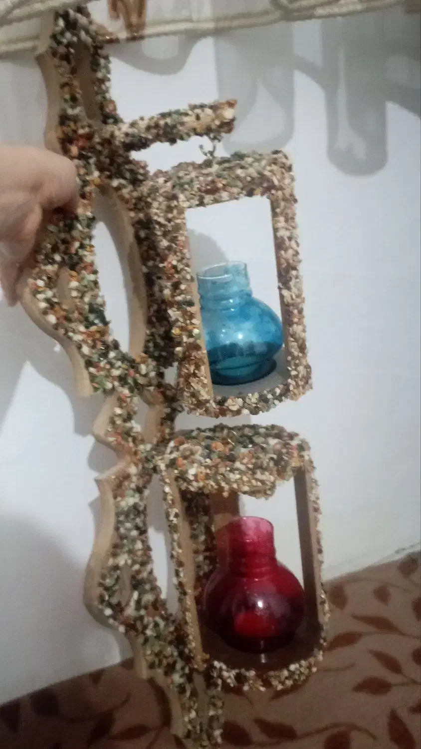 دیوارکوب جا شمعی|صنایع دستی و سایر لوازم تزئینی|کرمانشاه, |دیوار