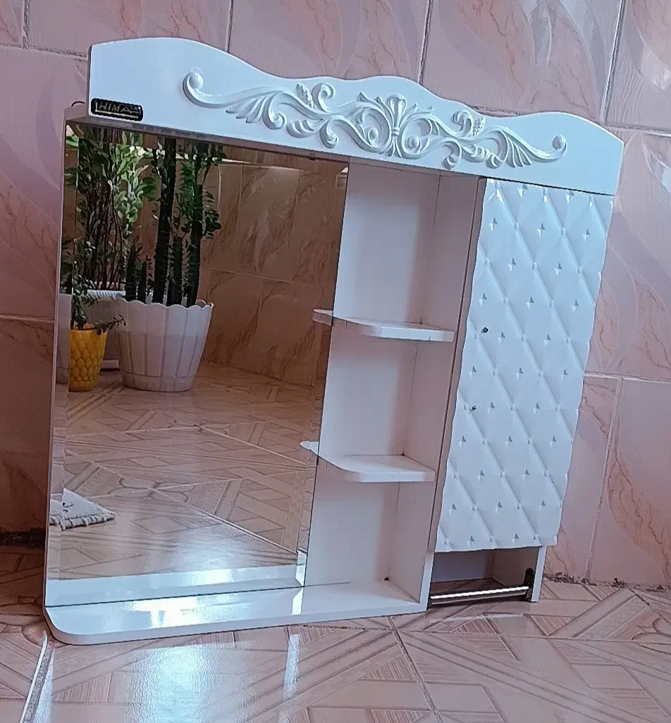 آینه روشویی پی وی سی|لوازم سرویس بهداشتی|ایلام, |دیوار