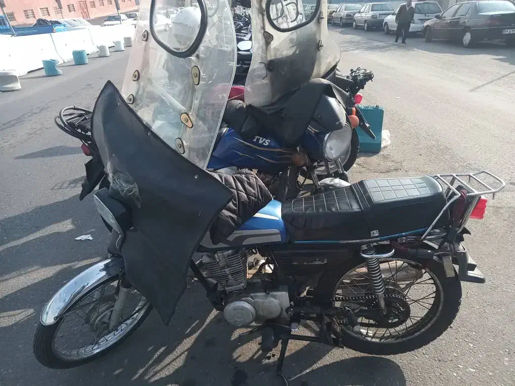 موتور هندا ۱۲۵ مزایده مدل ۹۵|موتورسیکلت|قدس, شهر‌قدس|دیوار