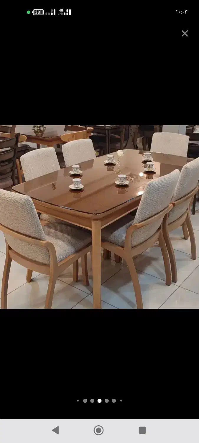 ناهارخوری میزوصندلی غذاخوری اهورا|میز و صندلی غذاخوری|مشهد, گرجی علیا|دیوار