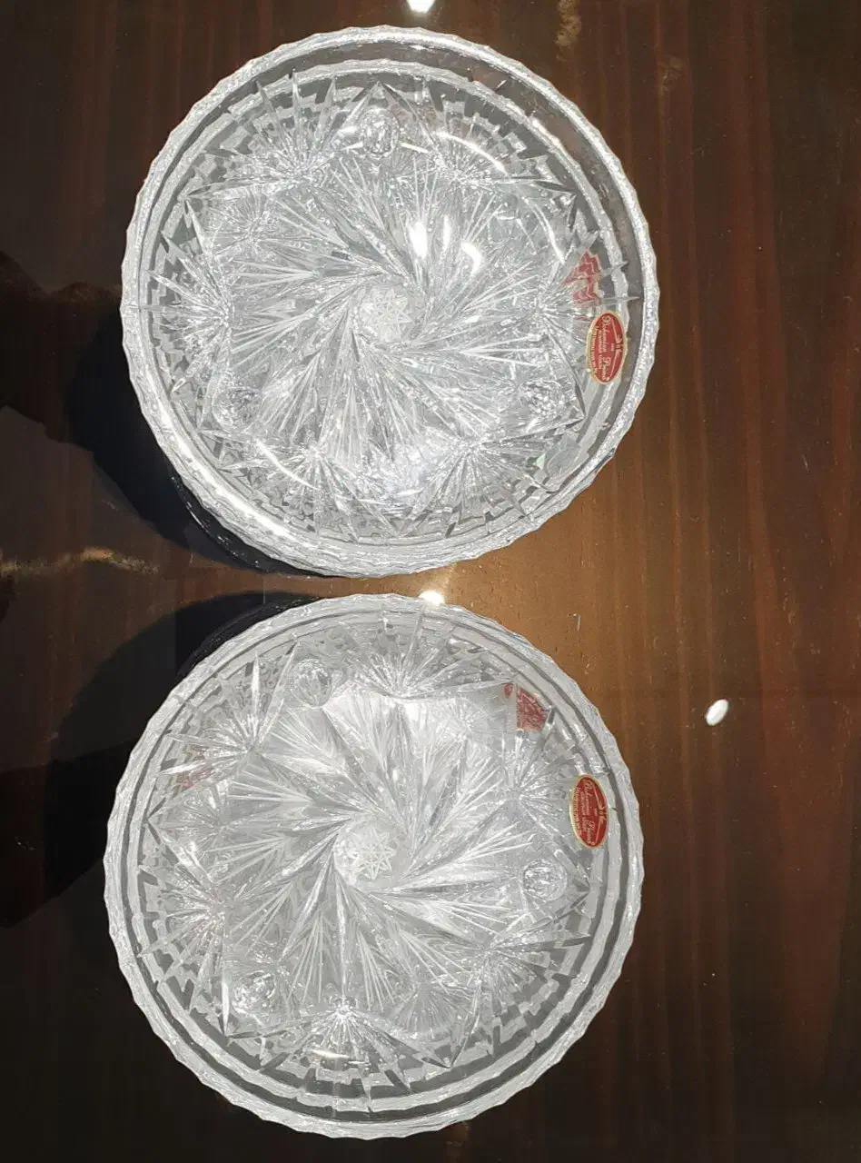 پیشدستی کریستال اصل بوهمیا چک در حد نو|ظروف سرو و پذیرایی|تهران, شهرک آپادانا|دیوار