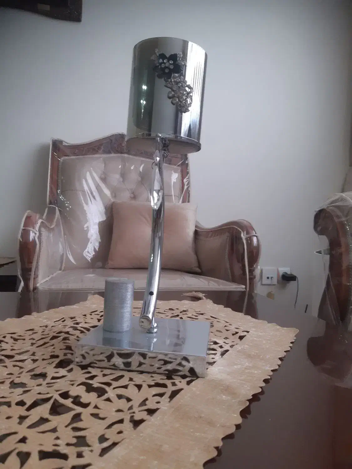 جاشمعی نقره ای|صنایع دستی و سایر لوازم تزئینی|تهران, گلستان (شهرک راه آهن)|دیوار