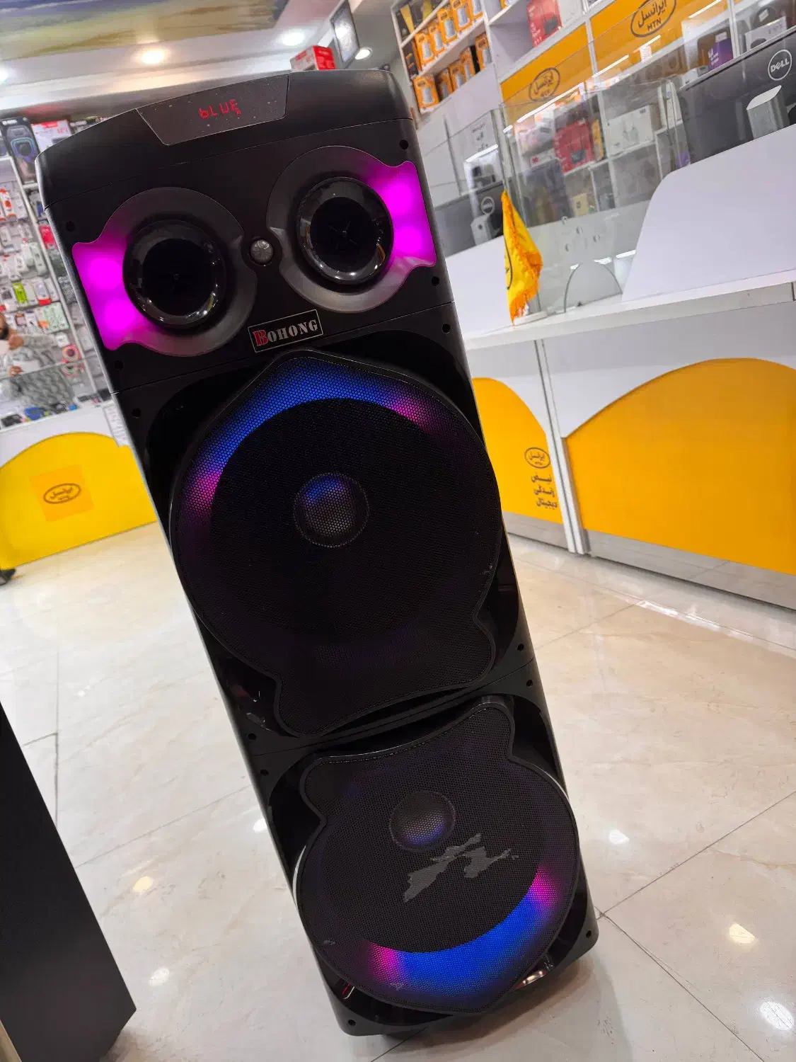 اسپیکر فول کالر پارتی باکس 1619 بوهونگ قسطی|سیستم صوتی خانگی|اصفهان, هفتون|دیوار