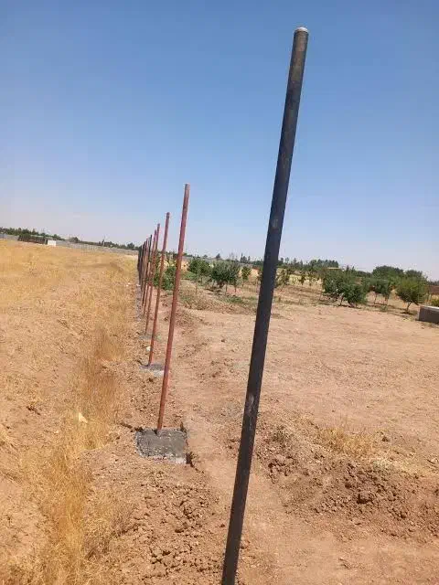 فنس کشی باغ حیاط زمین استخر و...|خدمات باغبانی و درختکاری|زنجان, |دیوار