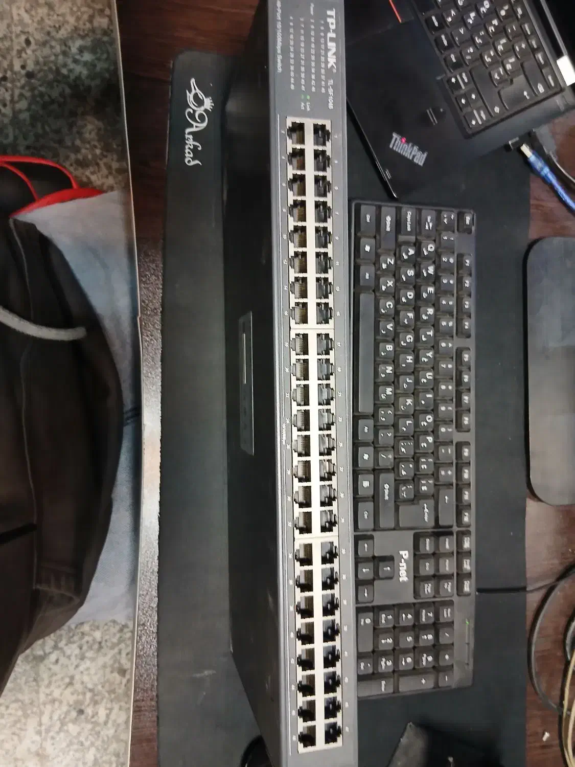 سوییچ شبکه ۴۸ پورت تی پی لینک|مودم و تجهیزات شبکه|فردیس, فردیس|دیوار