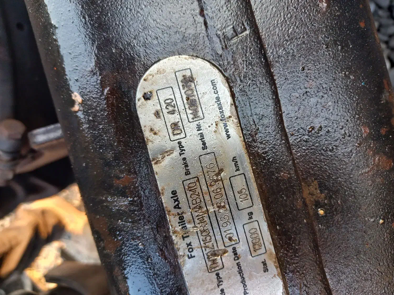 محورتریلی|قطعات یدکی و لوازم جانبی|چهاردانگه (تهران), |دیوار