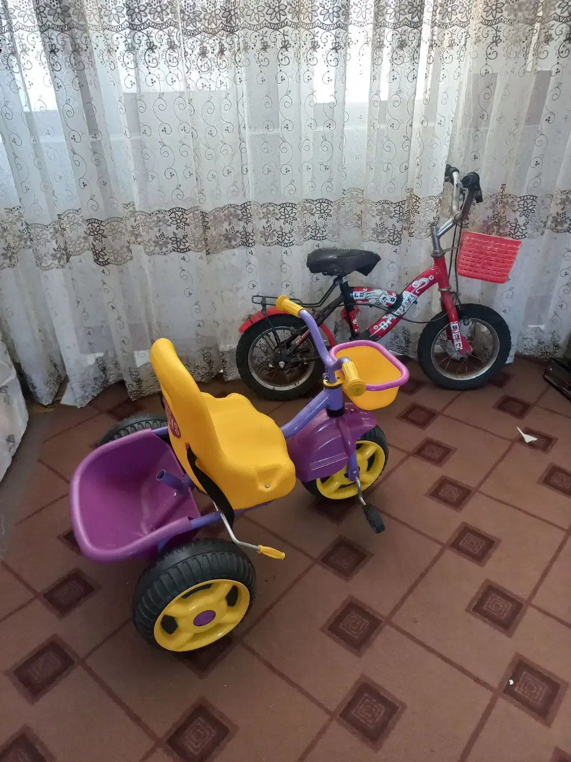 دوچرخه ۱۲ وسه چرخ نو|دوچرخه، اسکیت، اسکوتر|شیروان (خراسان), |دیوار