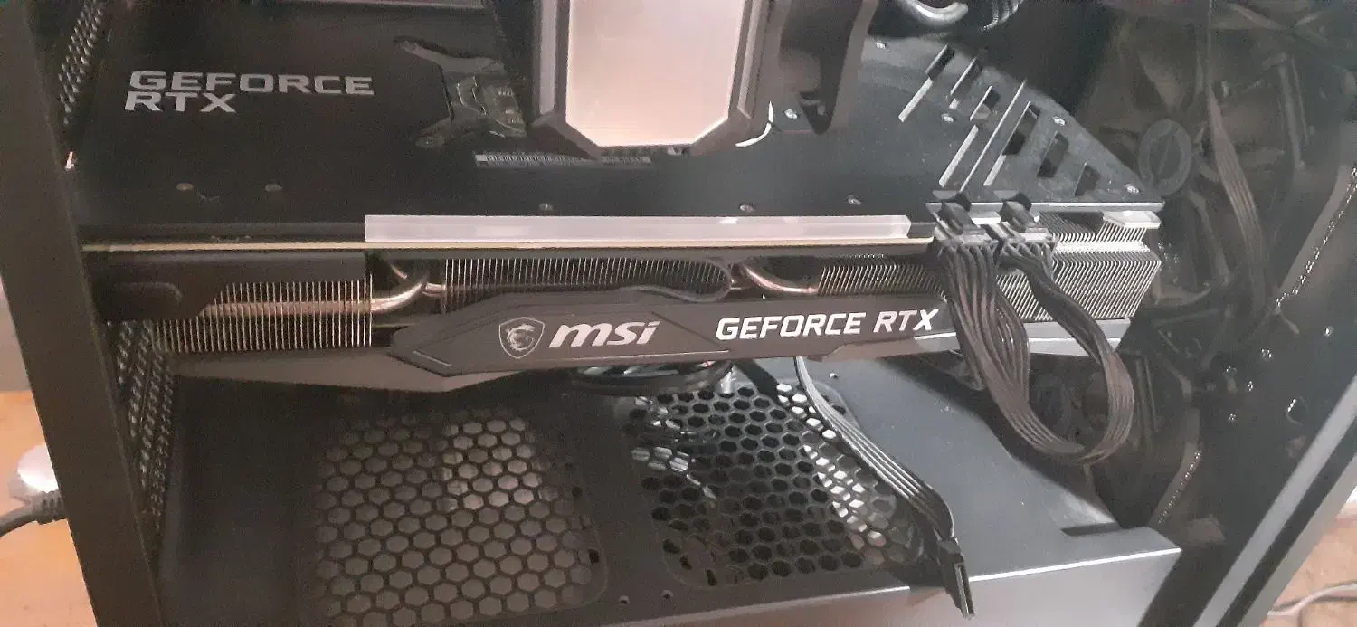 کارت گرافیک msi rtx 3070 8G Gaming x TRIO|قطعات و لوازم جانبی رایانه|بندرعباس, |دیوار