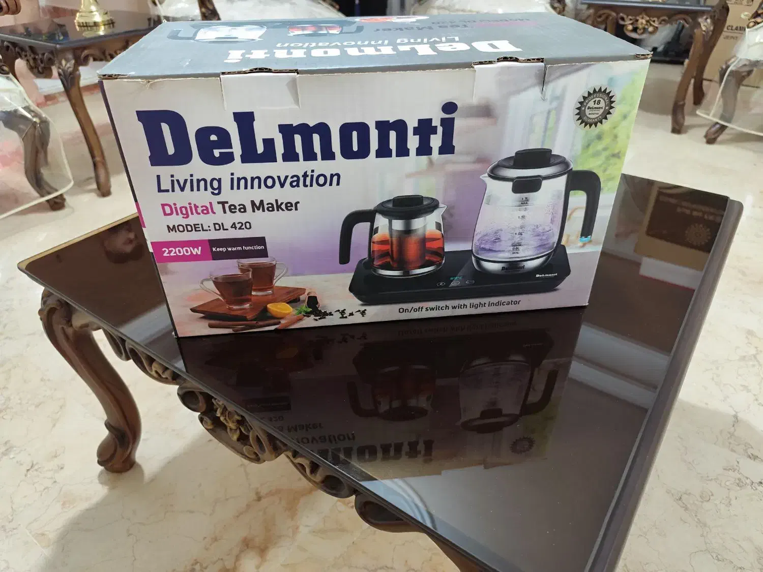 چای ساز دلمونتی نو|سماور، چایساز، قهوهساز|فردیس, قریشی|دیوار