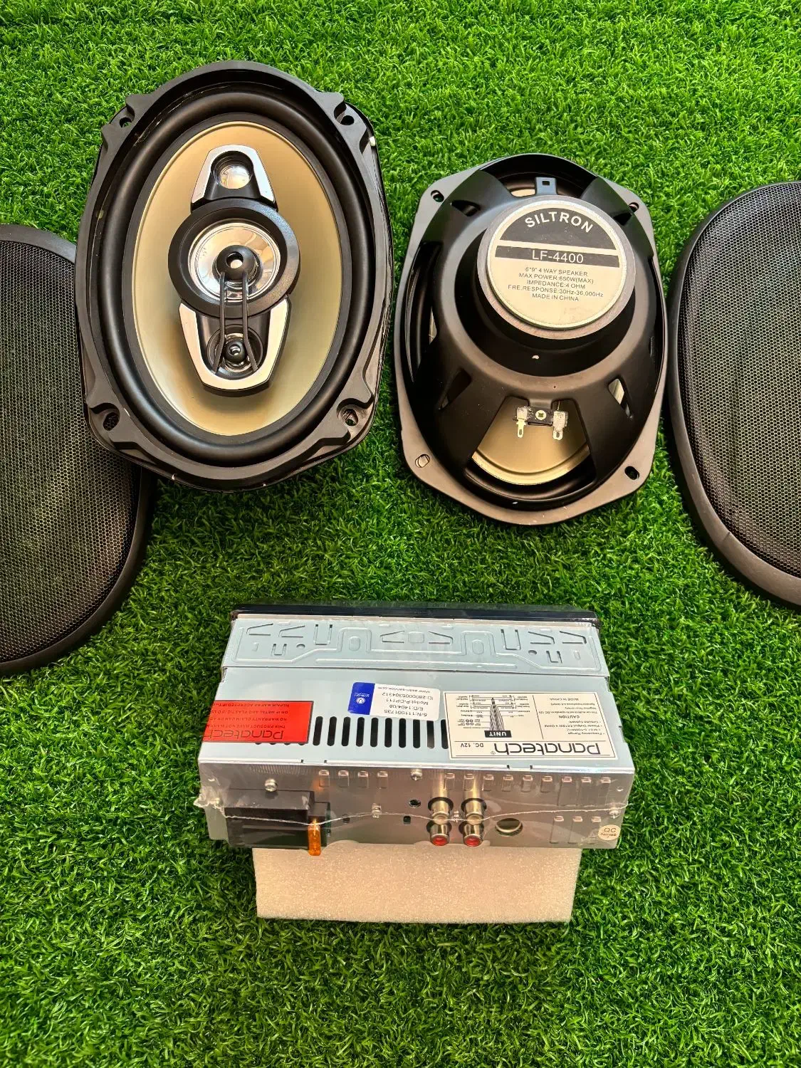 پک سیستم ضبط بلوتوثی و باند بیضی خربزه ای سیلترون|قطعات یدکی و لوازم جانبی|کرج, شهرک بنفشه|دیوار