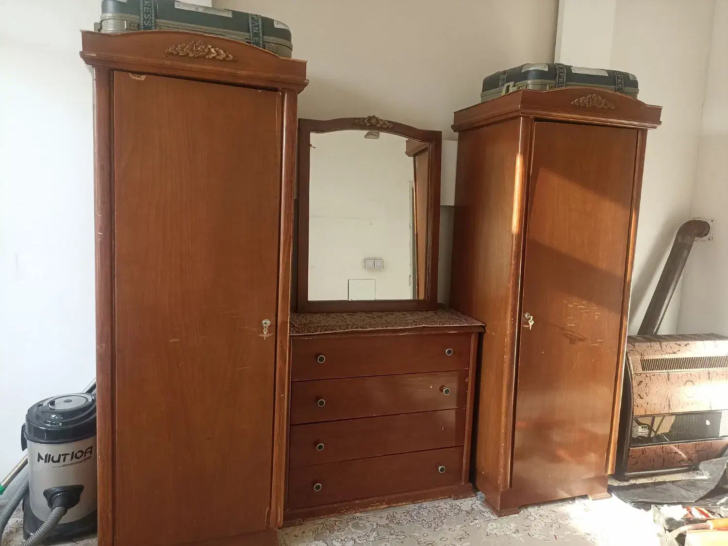 دو تا کمد لباس و یک دراور|جاکفشی، کمد، دراور|مشهد, نوید|دیوار