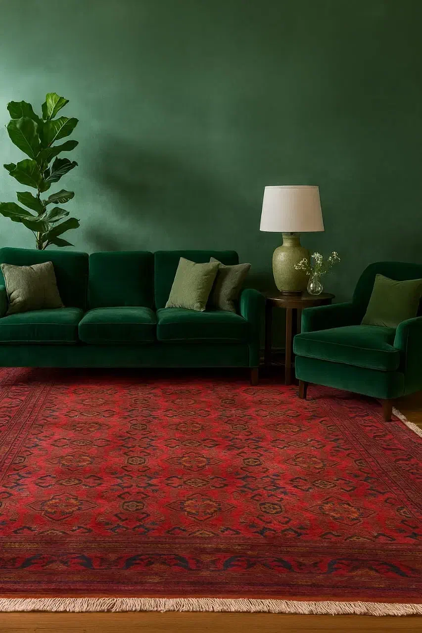 جفت ۶ متری لاکی|فرش|اراک, |دیوار