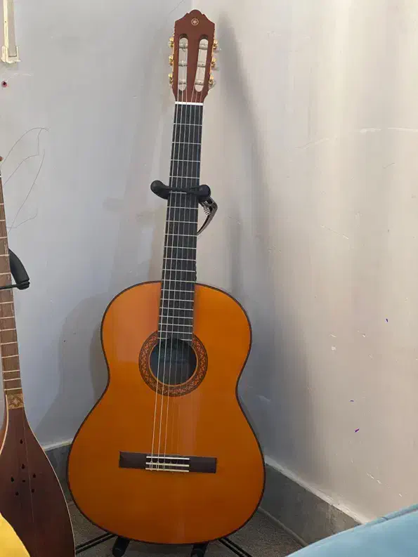 گیتار یاماها c70 اندونزی آکبند با کارتن و‌متعلقات|گیتار، بیس، امپلیفایر|دورود, |دیوار