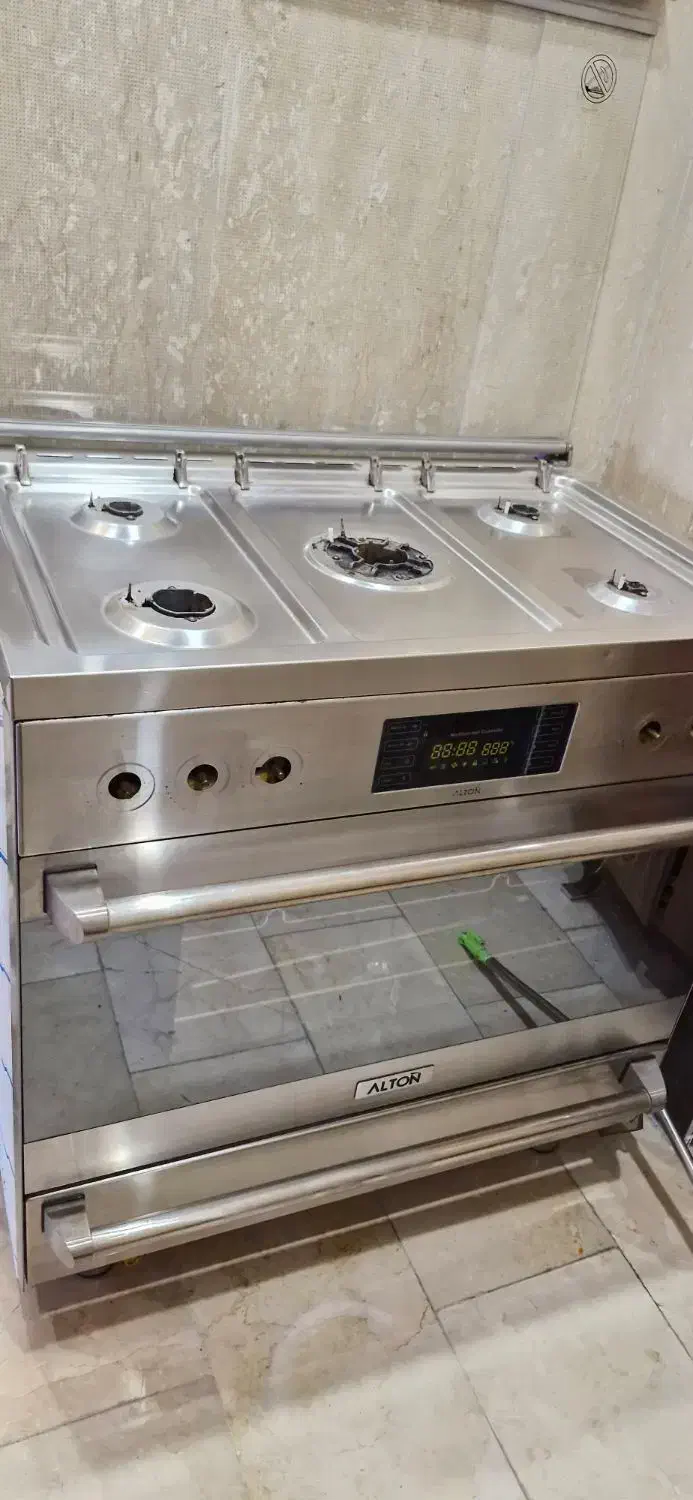 اجاق گاز تمام فر و استیل التون|اجاق گاز و لوازم برقی پخت‌وپز|ری, شهرک نظامی|دیوار