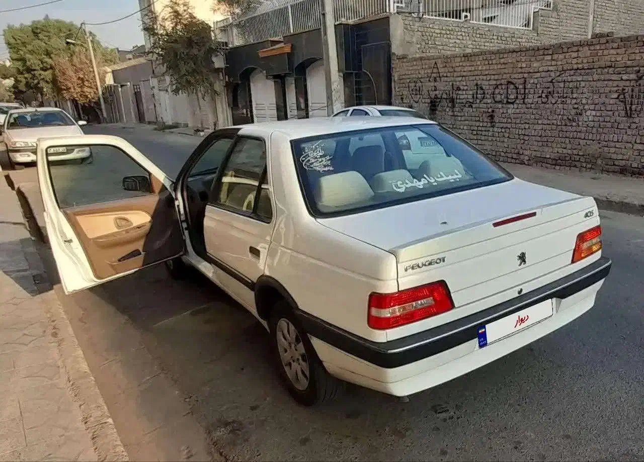 پژو 405   تیوفایو مدل 95 دریچه گاز سیمیSLX|خودرو سواری و وانت|خرم‌آباد, |دیوار