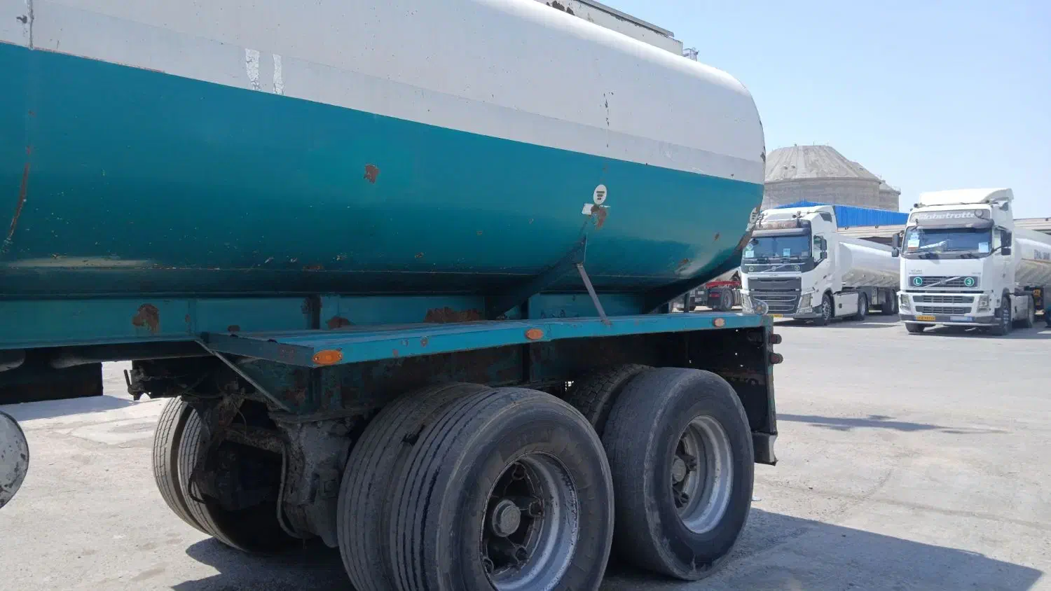 تانکر تریلر|خودرو سنگین|هلیلان, |دیوار