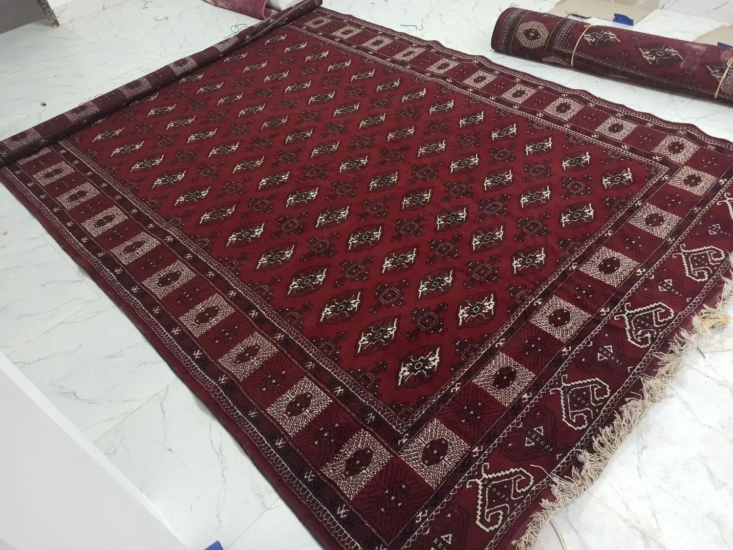 فرش دست باف ترکمن|فرش|زابل, |دیوار