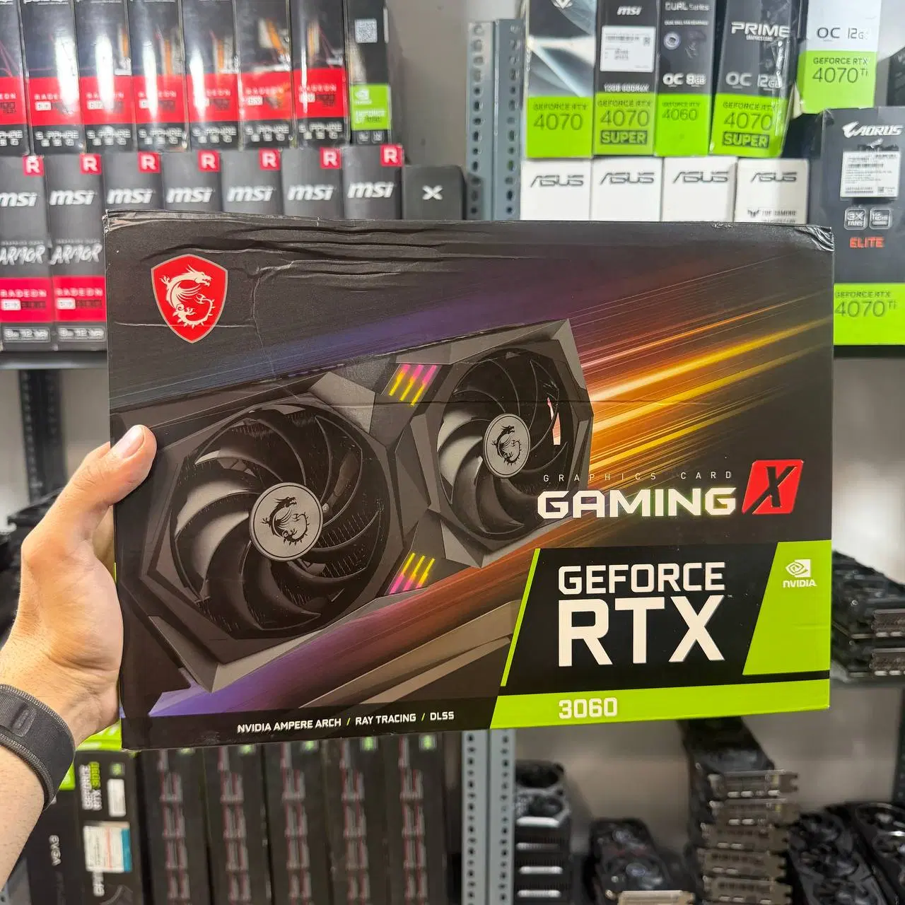 کارت گرافیک MSI RTX 3060 GAMING X 12GB GDDR6|قطعات و لوازم جانبی رایانه|تهران, مرادآباد|دیوار