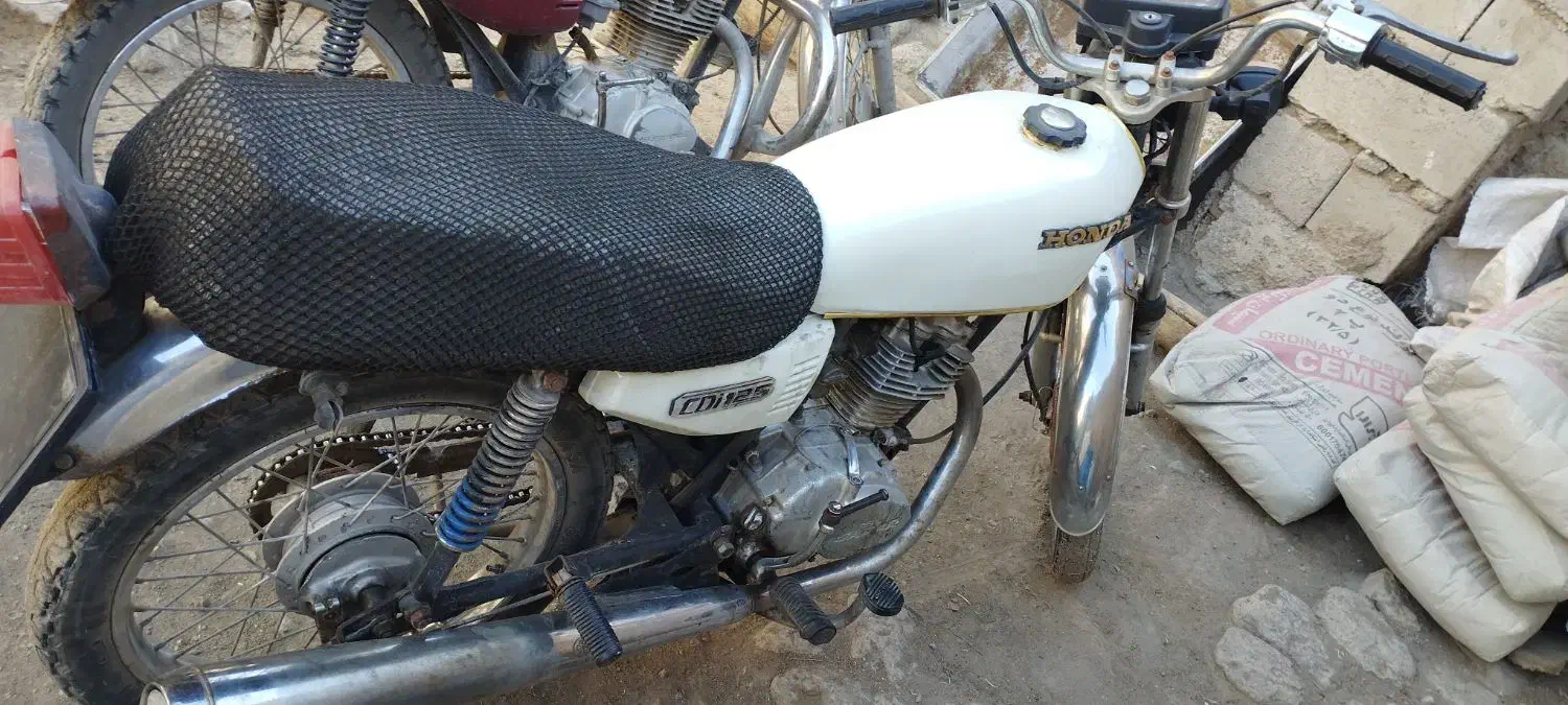 متور هندا 125مزایده|موتورسیکلت|سراب, |دیوار