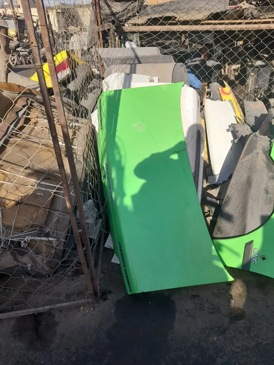 فروش  کاپوت دورهای وصندوق پژو سبز تاکسی|قطعات یدکی و لوازم جانبی|بهارستان, |دیوار