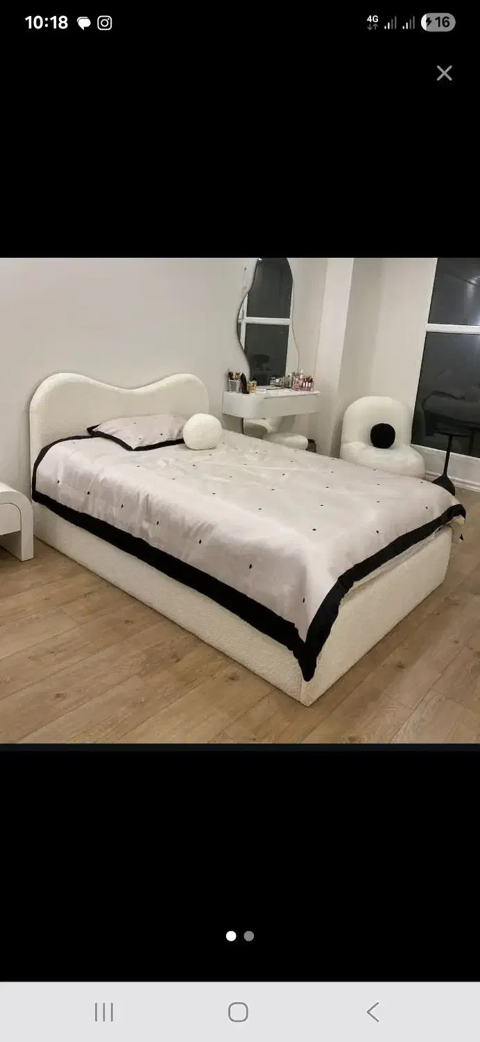 سرویس خواب نگین تک و دو نفره|تخت و سرویس خواب|تهران, شهرک شریفی|دیوار