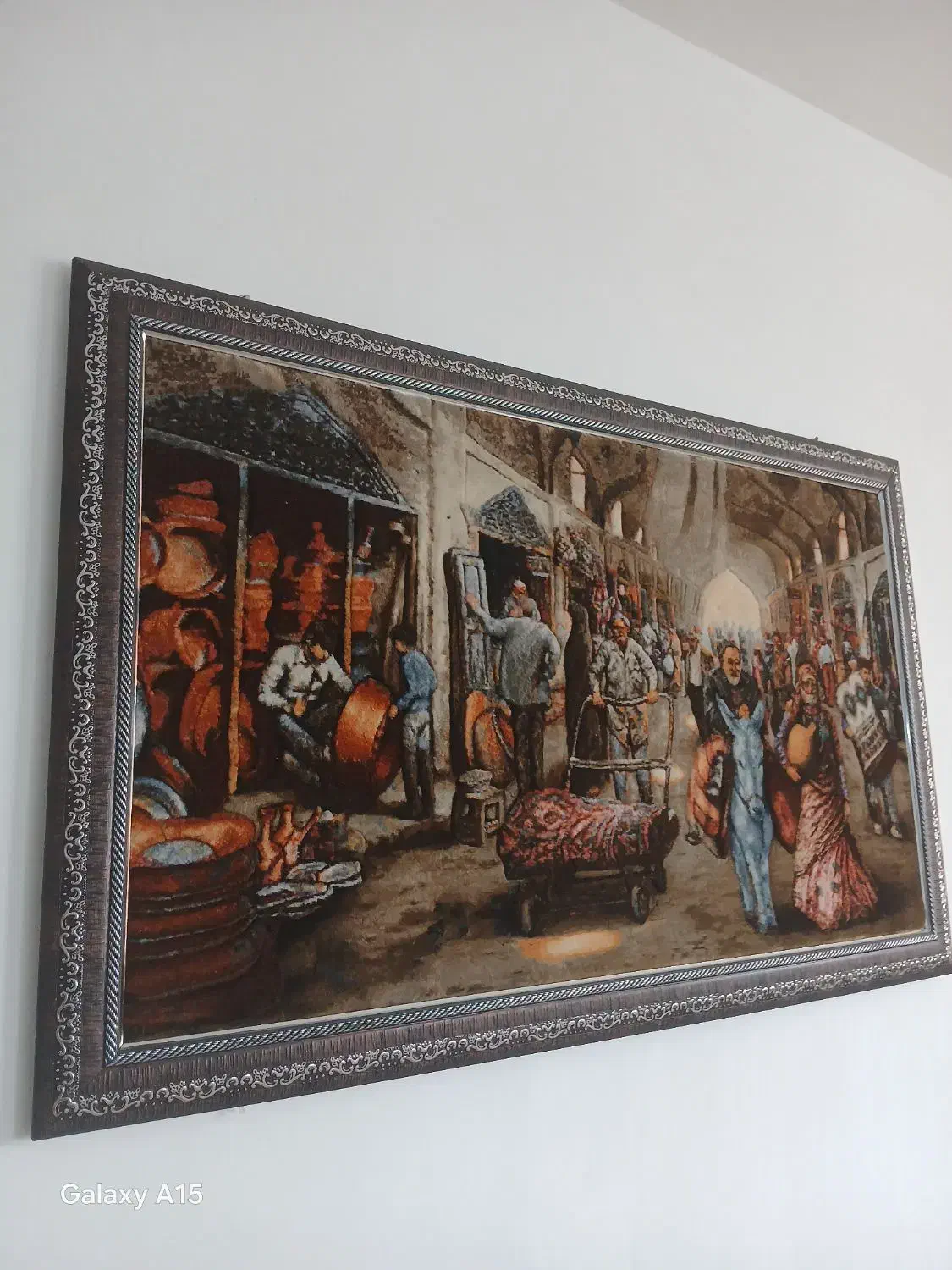 تابلو فرش دست بافت|تابلو فرش|صدرا-فارس, فاز ۱|دیوار