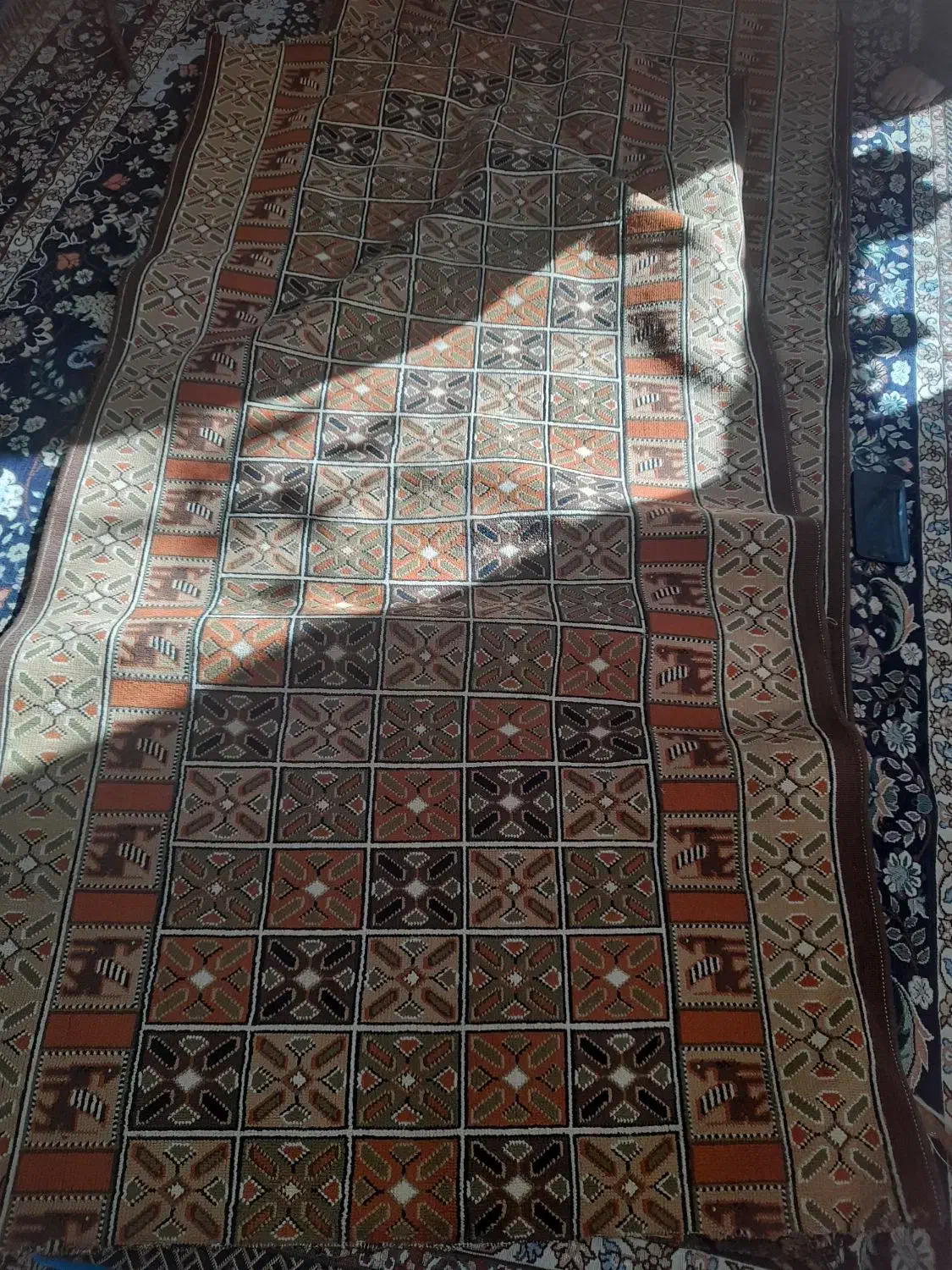 کناره|فرش|الشتر, |دیوار