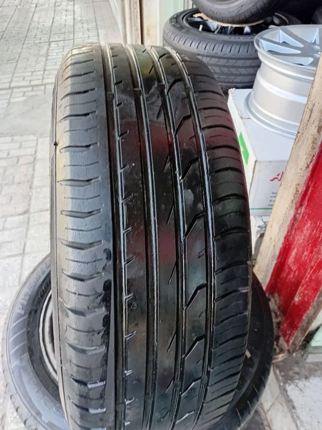 رینگ لاستیک دنا توربو ۵پیچ ۱۰۸|قطعات یدکی و لوازم جانبی|مشهد, تلگرد|دیوار