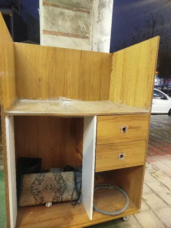 میز سیار  ام دی اف|میز و صندلی غذاخوری|رشت, معلم|دیوار