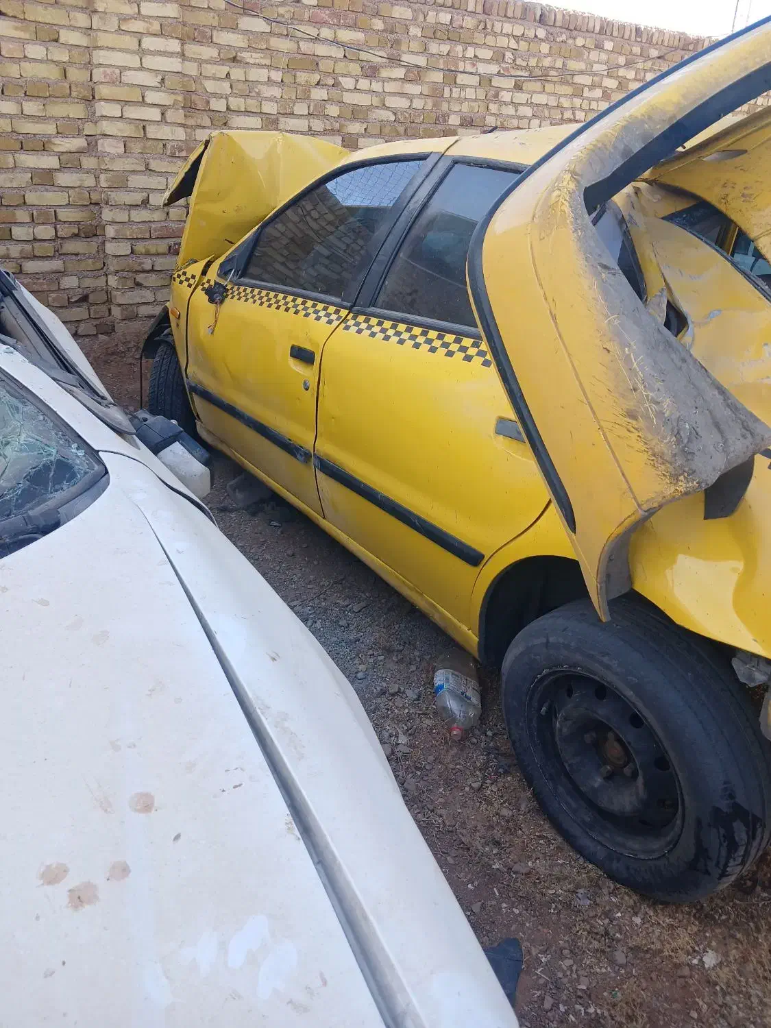 ماشین سمند تصادفی|خودرو سواری و وانت|تاکستان, |دیوار