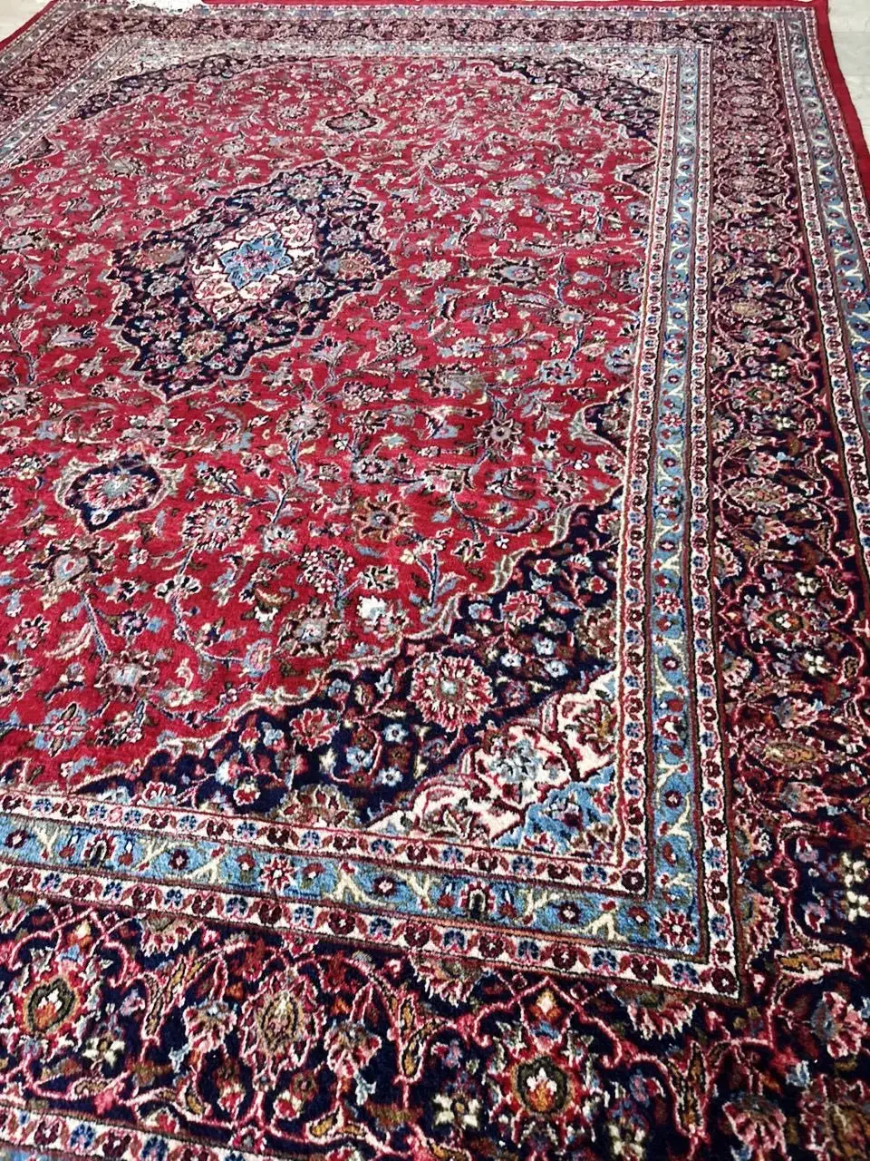 فرش ۱۲ متری دستبافت کاشان|فرش|کرج, گلشهر|دیوار