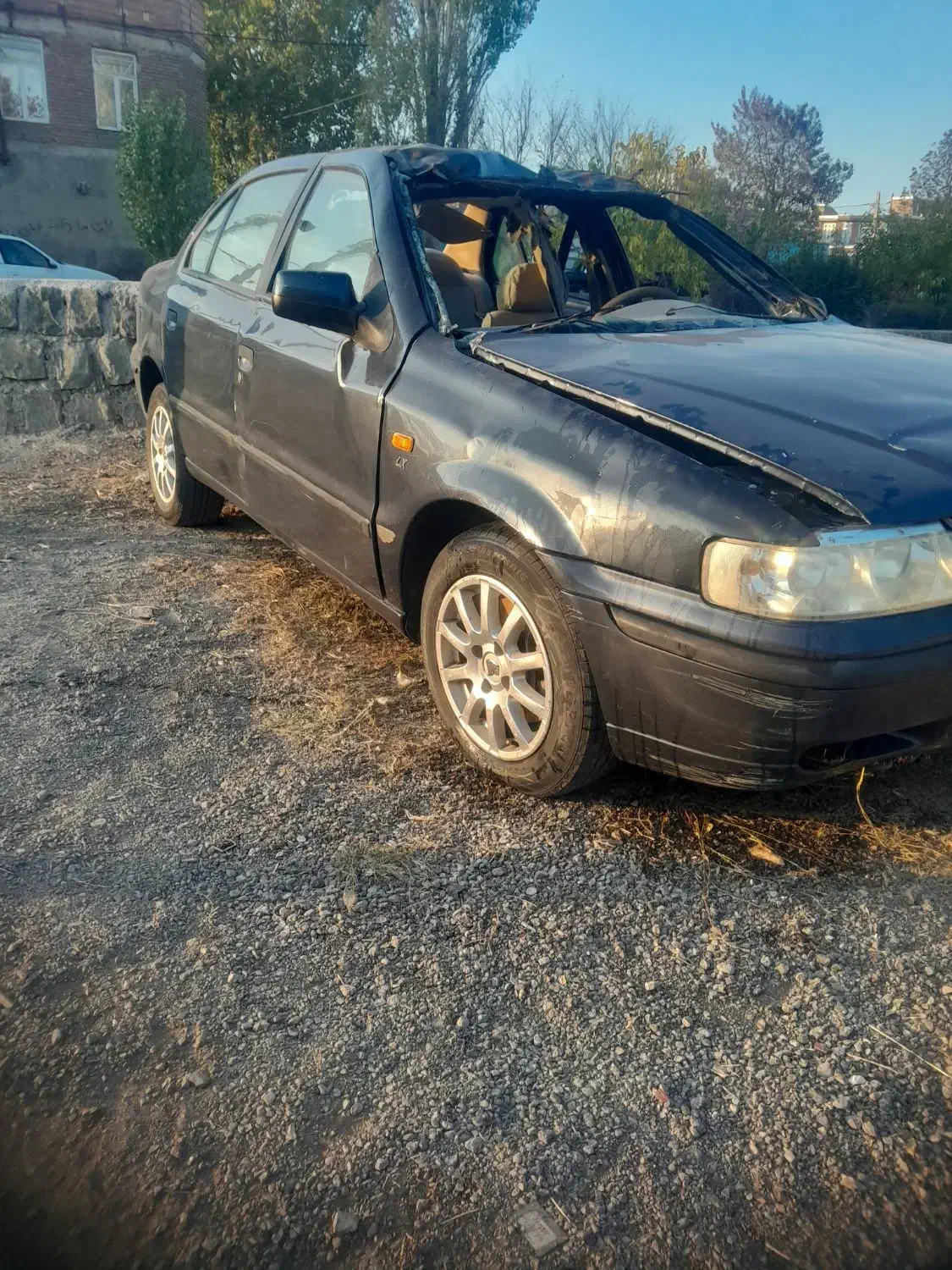 سمند ef7موتور ملی 90 تصادفی|خودرو سواری و وانت|اردبیل, |دیوار