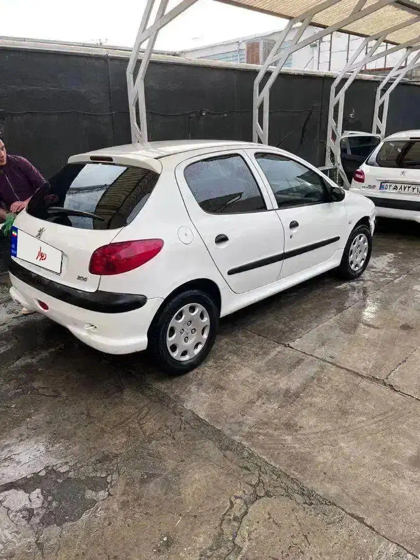 ۲۰۶ سفید ۹۶ تیپ ۲|خودرو سواری و وانت|فردیس, منظریه|دیوار