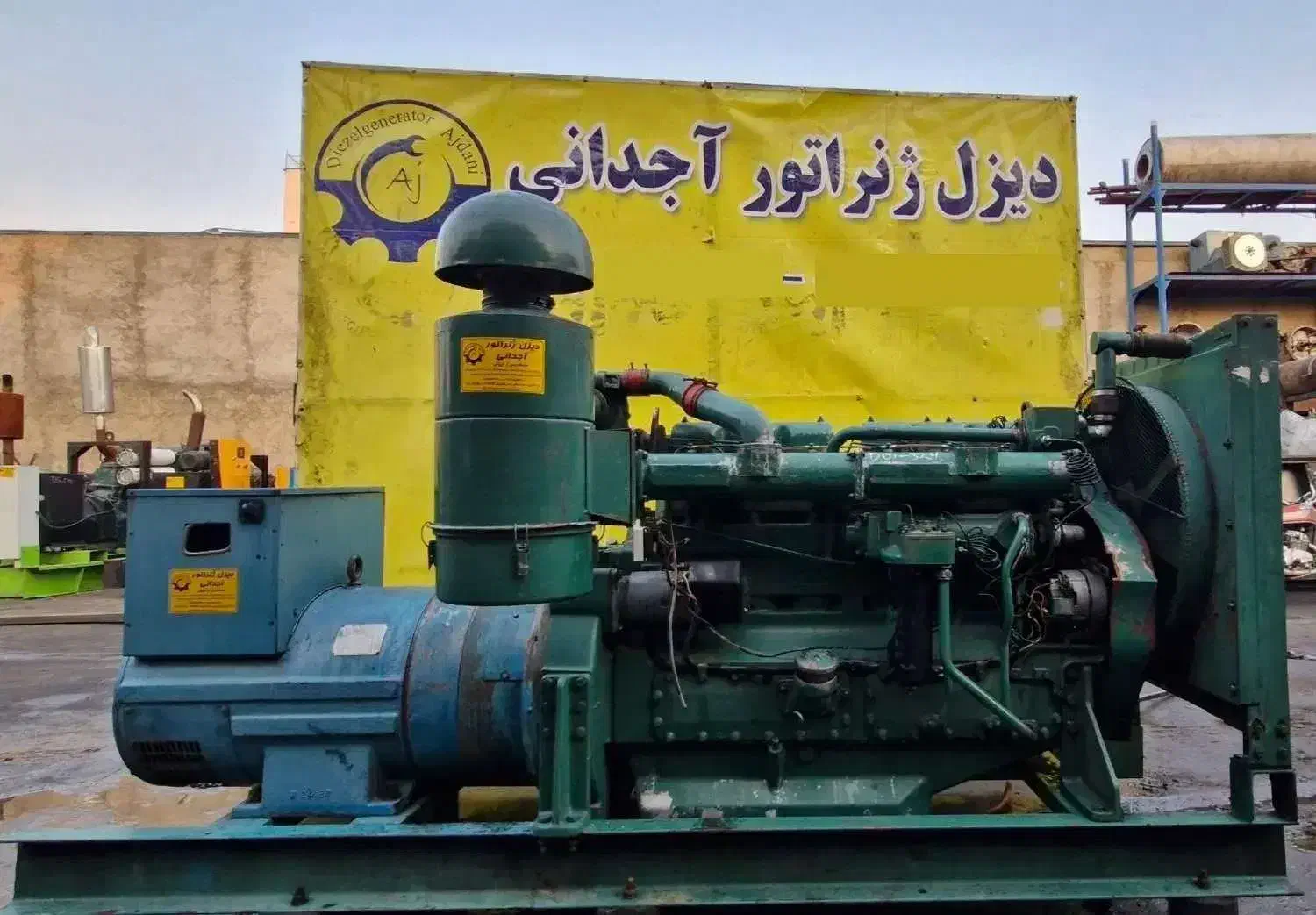 دیزل ژنراتور دورمن سبز مارکون 125 کاوا|ماشین‌آلات صنعتی|اهواز, پردیس|دیوار